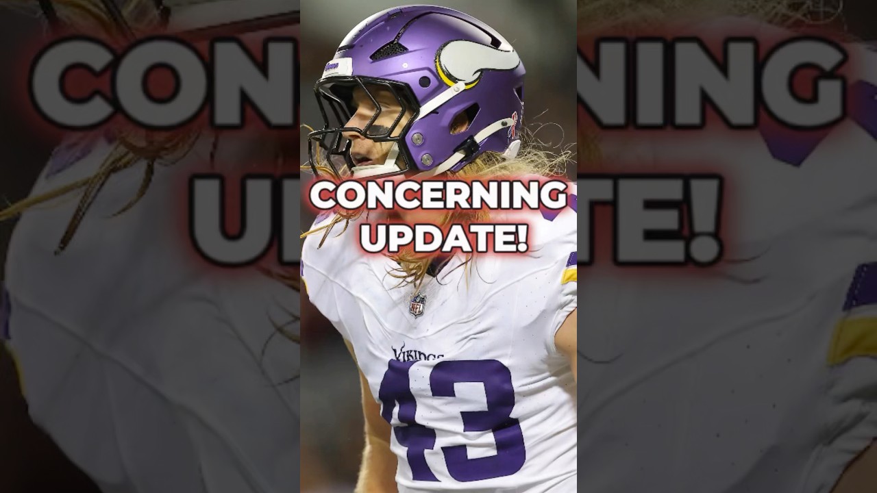 CONCERNING Vikings Injury News! #shorts #minnesotavikings