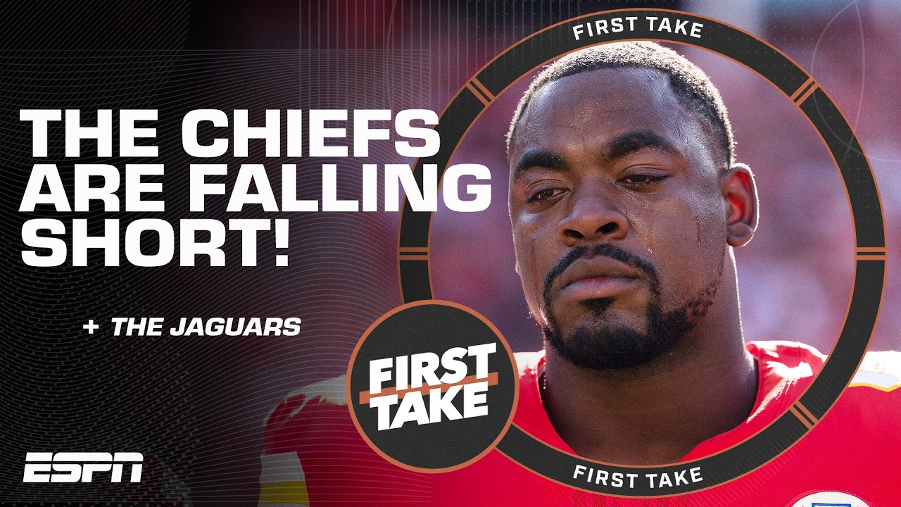 The Chiefs will STILL make the PLAYOFFS - Jeff Saturday + The Jaguars' performance | First Take