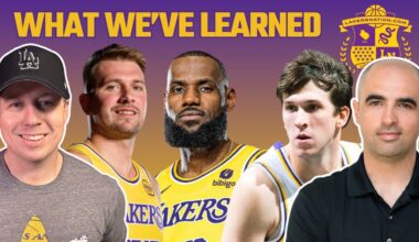 What We've Learned About Lakers So Far, Plus LeBron's Announcement