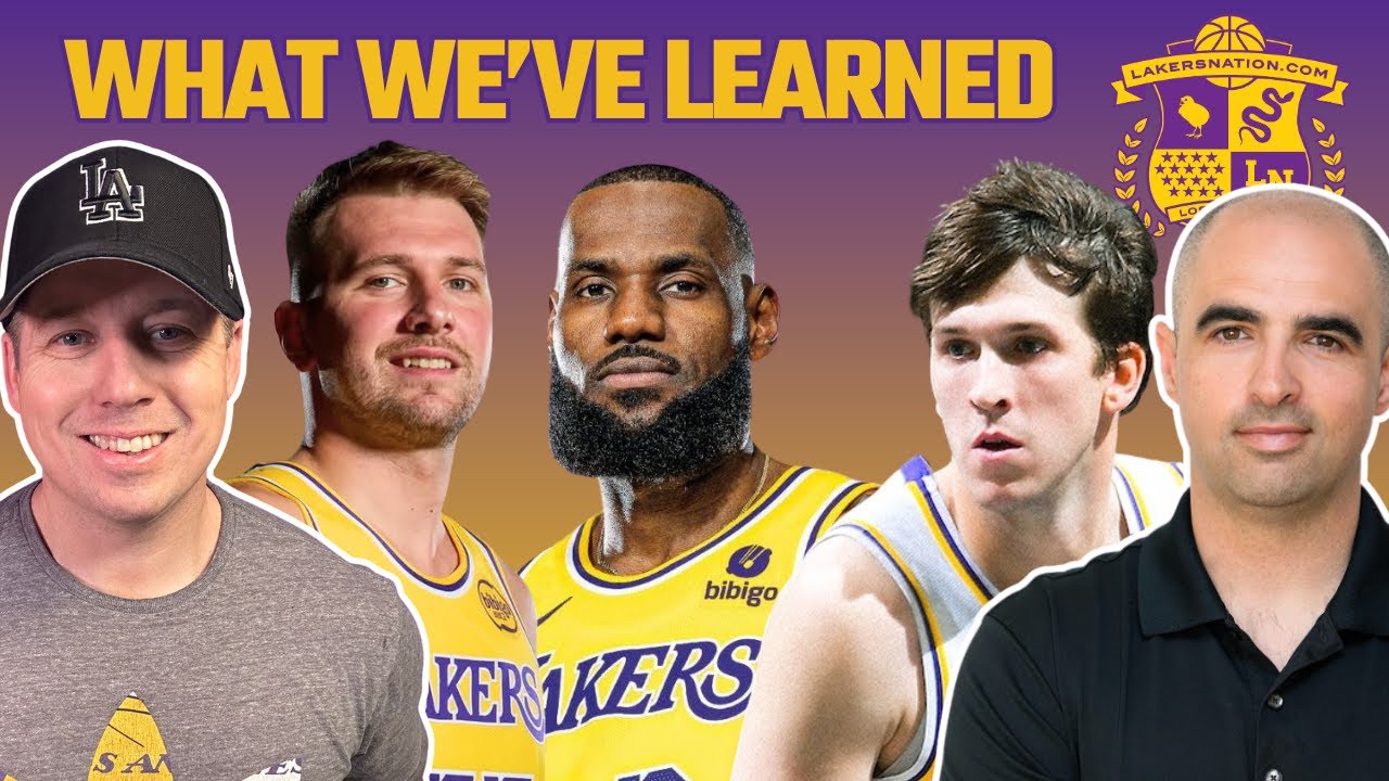 What We've Learned About Lakers So Far, Plus LeBron's Announcement