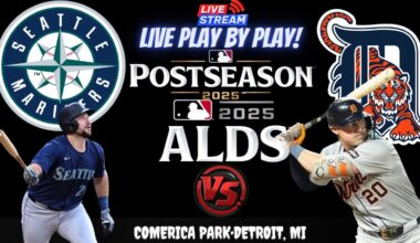 Seattle Mariners vs Detroit Tigers ⚾🔥 Live ALDS Playoffs GAME 3 Play-by-play Watch!