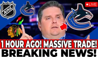 BREAKING NEWS! THE CANUCKS JUST MADE A TRADE! VANCOUVER CANUCKS NEWS TODAY!