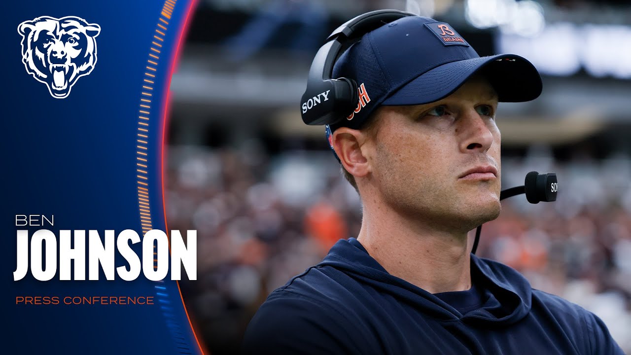 Ben Johnson evaluates offense coming out of bye week | Chicago Bears