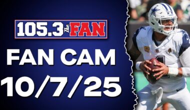 The Cowboys Get Ready For Another Road Trip To Take On The Panthers | Fan Cam 10/7/25