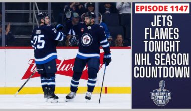 Winnipeg Jets vs. Calgary Flames tonight, countdown to the NHL season
