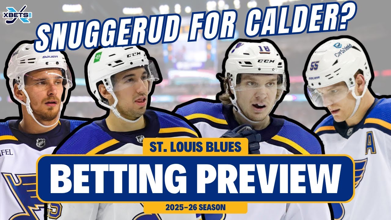 St Louis Blues 2025-26 NHL Betting Preview