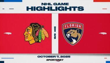 NHL Highlights | Blackhawks vs. Panthers - October 7, 2025