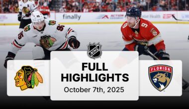 NHL Highlights | Blackhawks vs. Panthers | October 7, 2025