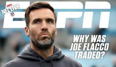 Why? What's the upside?! 🤨 Trying to understand the Bengals trading for Joe Flacco | NFL Live