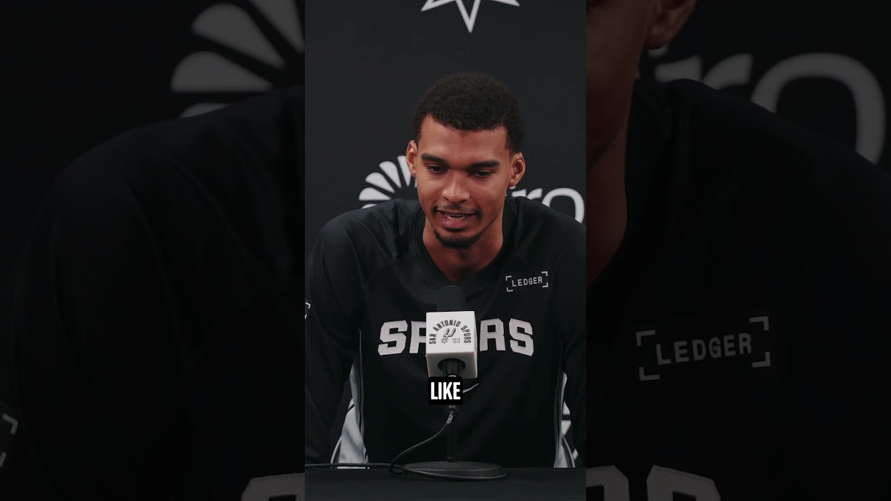 𝐠𝐨𝐨𝐝 𝐭𝐨 𝐠𝐫𝐞𝐚𝐭 💯 #Spurs #NBA #victorwembanyama