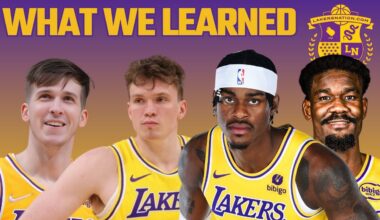 What We Learned From Lakers vs Suns! Truth Revealed
