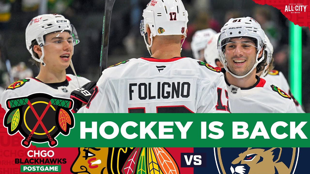 Frank Nazar BRIGHT SPOT in Chicago Blackhawks Loss to Panthers | CHGO Blackhawks POSTGAME Podcast