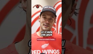 Get to know Detroit Red Wings goalie John Gibson