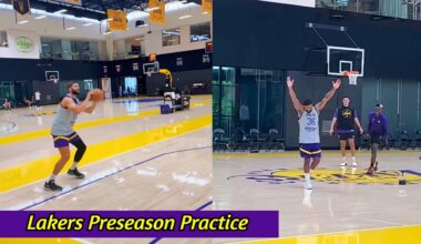 Lakers Preseason PRACTICE Scene at Training Camp Day 4! | Marcus Smart & Kleber Practice + More!