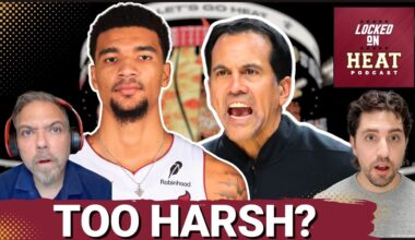Miami Heat Coach Erik Spoelstra CALLS OUT Kel'el Ware: Too Harsh or Fair? | Locked On Heat