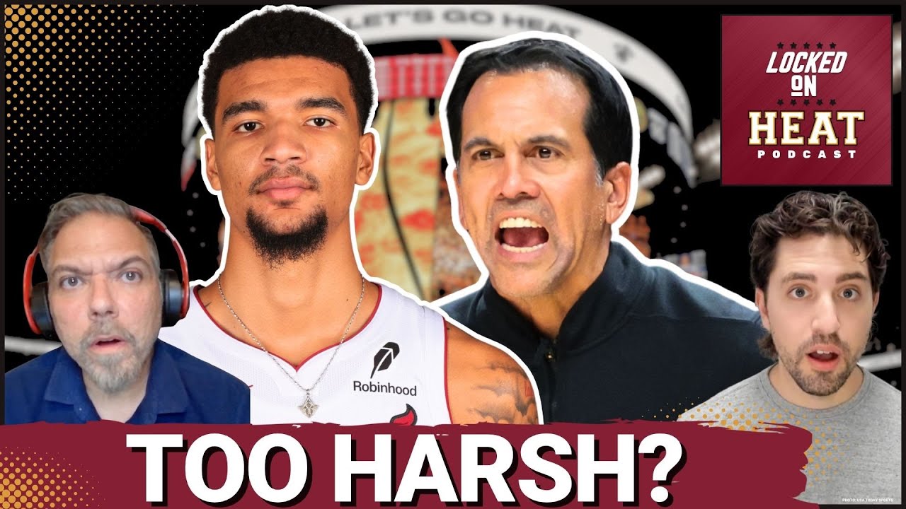 Miami Heat Coach Erik Spoelstra CALLS OUT Kel'el Ware: Too Harsh or Fair? | Locked On Heat
