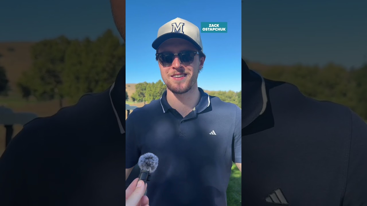 Which pro golfer do the Sharks compare to?  #hockey #sharks #nhl