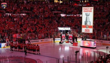 Florida Panthers 2025 Stanley Cup Championship Banner Ceremony