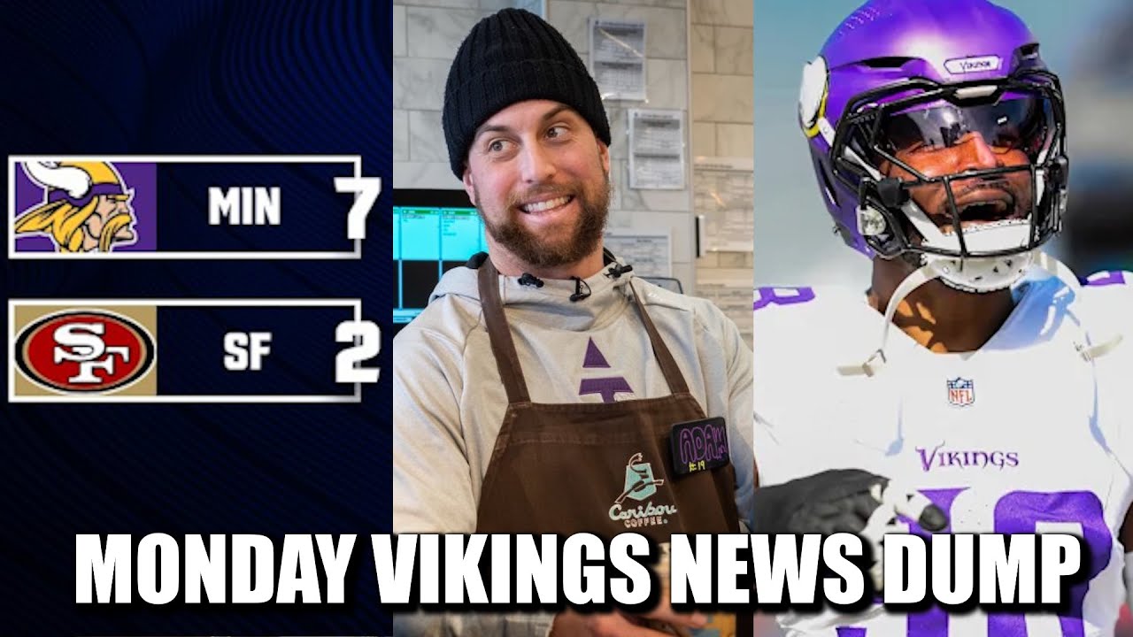 Minnesota Vikings News Dump (10.8.25) | Vikes 7-Seed, Thielen Shades NORV, Greenard Soon