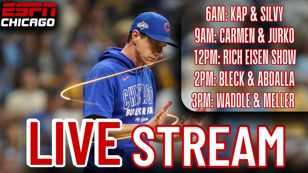 10/8 ESPN Chicago LIVE!