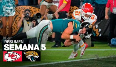 Kansas City Chiefs vs Jacksonville Jaguars | Resumen NFL en español - Semana 5 | NFL Highlights 2025