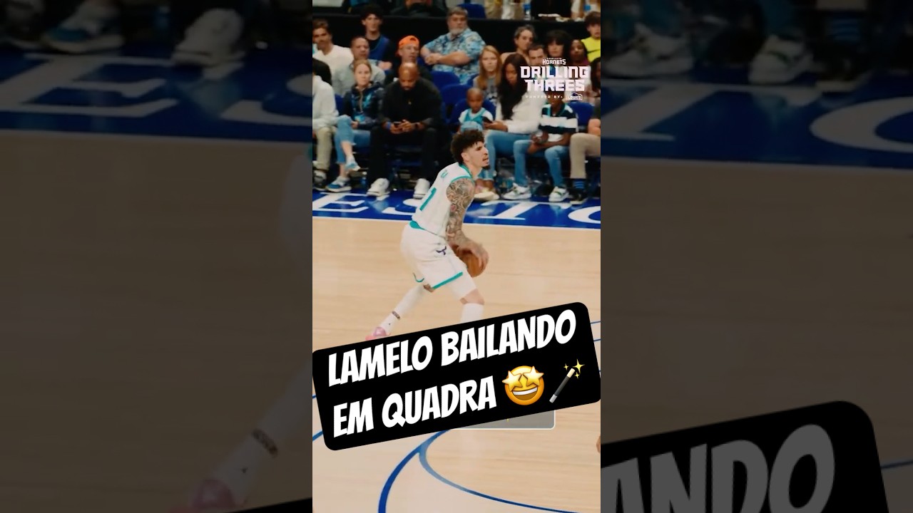LAMELO É MÁGICO 🤩✨ #Shorts #NBA 📹: @hornets