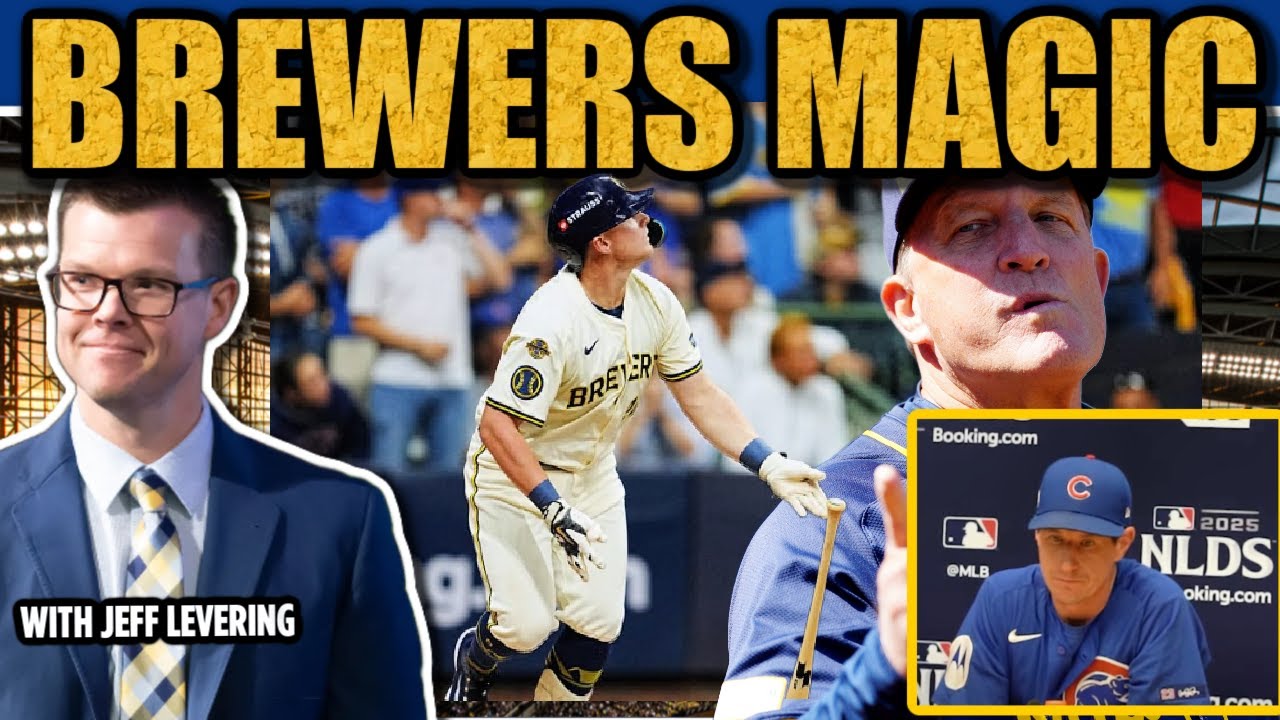 Milwaukee Brewers STUN Cubs Again! Jeff Levering Reacts to Game 2 Win | NLDS Game 3 Preview