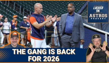 The gang is back: Astros GAMBLE on Continuity as Brown and Espada Return for 2026