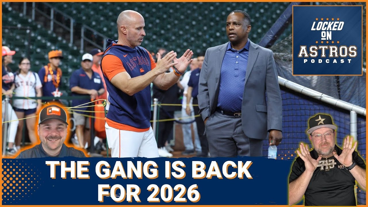 The gang is back: Astros GAMBLE on Continuity as Brown and Espada Return for 2026
