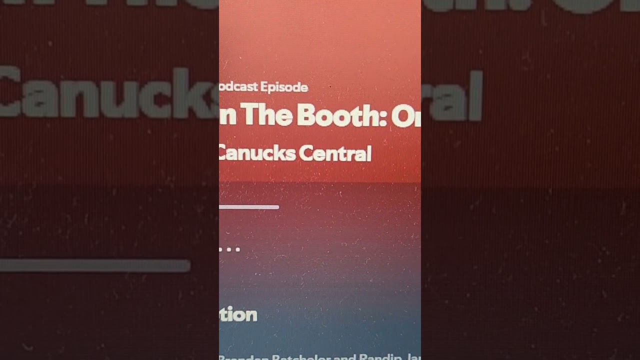 Conversation on the Canucks Bring in the Conversation