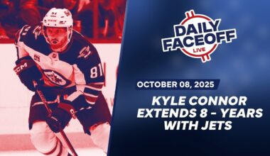 Kyle Connor Extends 8 Years with the Winnipeg Jets | Daily Faceoff LIVE