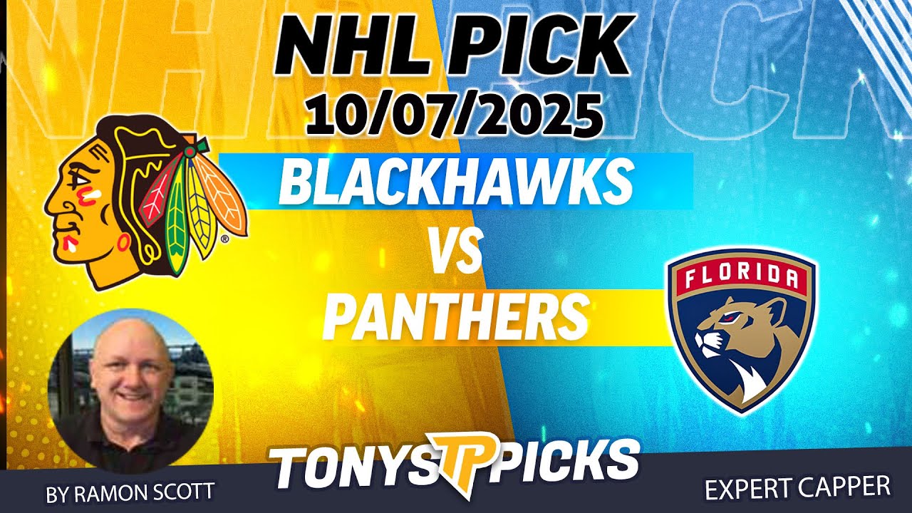 Blackhawks vs. Panthers NHL Betting Odds & Picks, 10/7/25 | Night Moves Show