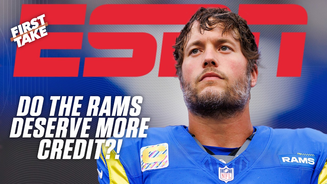 Stephen A. has the RAMS as his SECOND BEST in team in the league?! 🤯 | First Take