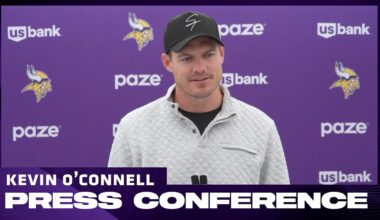 Kevin O'Connell Talks Coaching Journey, Experience in London, Carson Wentz, O-Line & Center Position