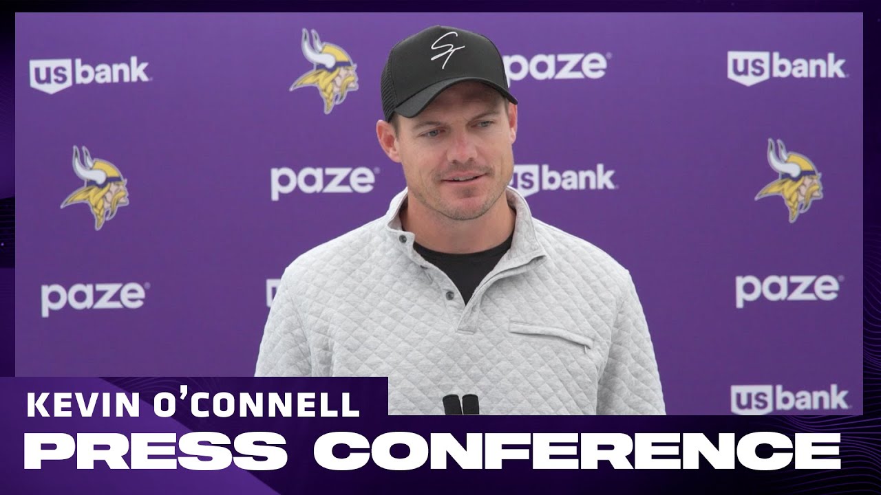 Kevin O'Connell Talks Coaching Journey, Experience in London, Carson Wentz, O-Line & Center Position