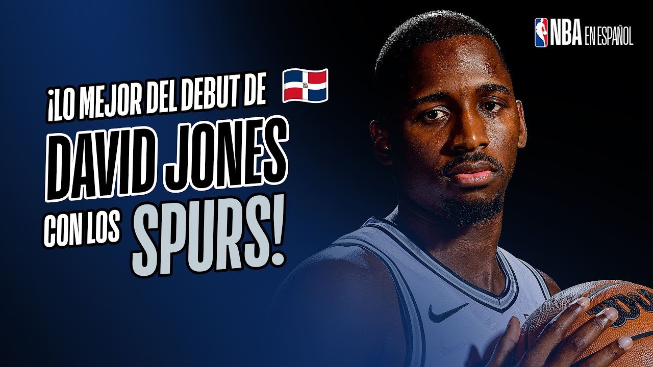 ¡Los primeros minutos de David Jones con los San Antonio Spurs!