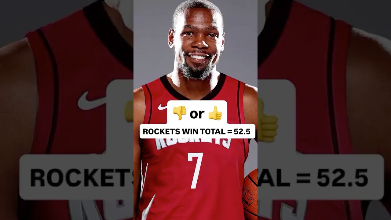NBA BET: ROCKETS WIN TOTAL