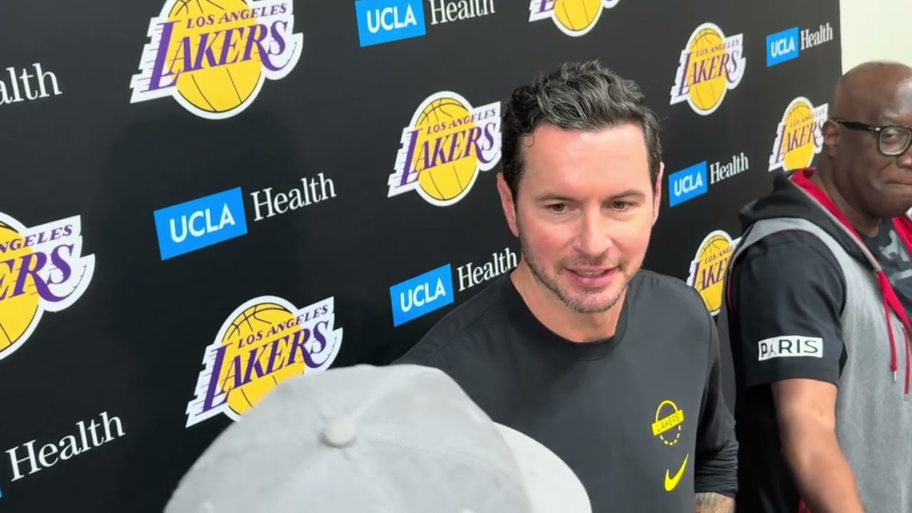 Lakers Practice: JJ Redick On Marcus Smart, LeBron James & More