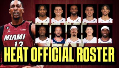Miami Heat OFFICIAL ROSTER! Puro shooter ang mga bagong players!