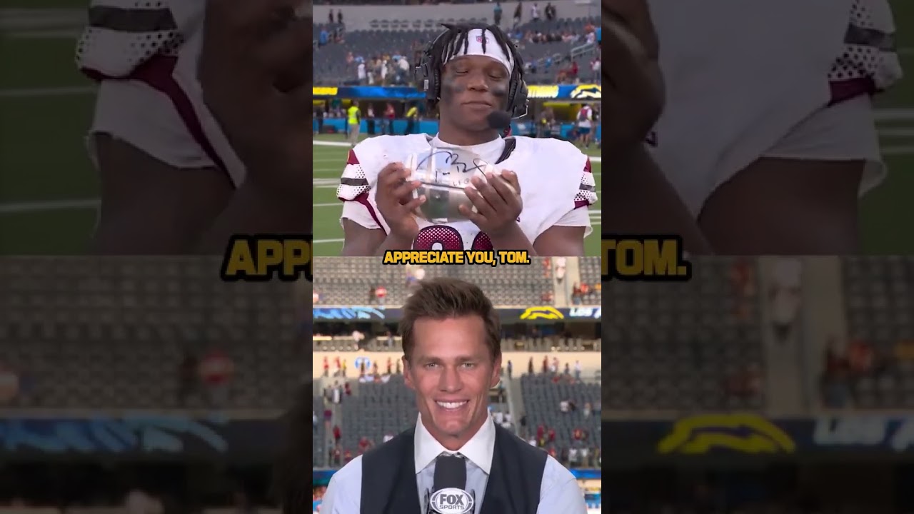 he's just a baby 🥹 (via @NFLonFOX )