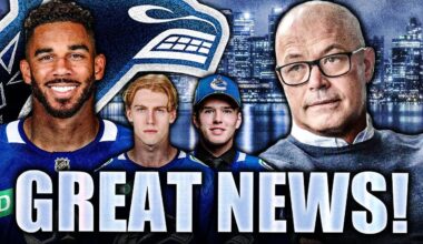GREAT NEWS FOR THE CANUCKS: PATRIK ALLVIN SPEAKS OUT ON BRAEDEN COOTES, EVANDER KANE & MORE