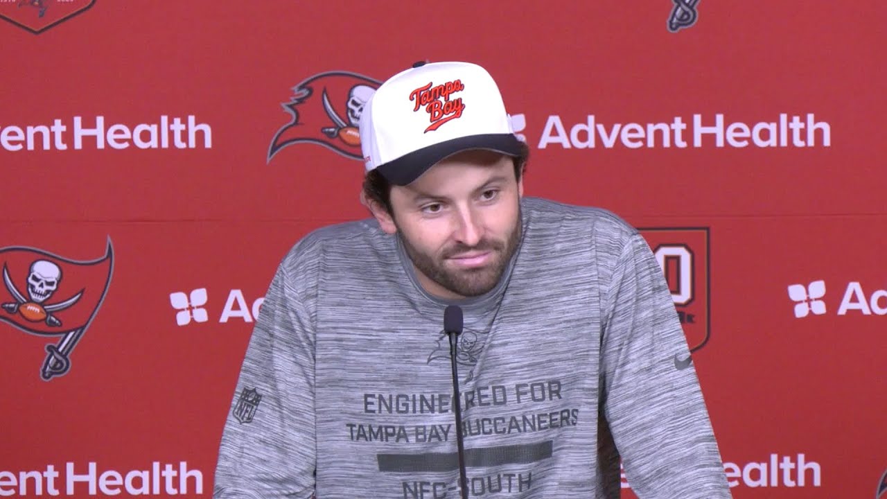 Baker Mayfield Staying True to Himself | Press Conference | Tampa Bay Buccaneers