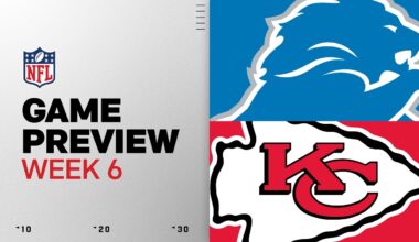 Detroit Lions vs Kansas City Chiefs | Week 6 Game Preview