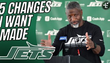 Five Changes I Want To See The New York Jets Make