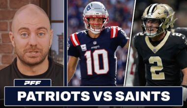 New England Patriots vs. New Orleans Saints Preview & Prediction | PFF