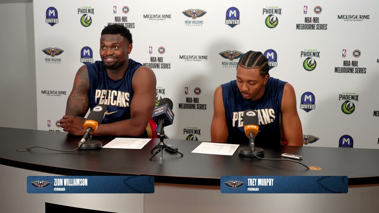 Zion Williamson & Trey Murphy Recap Win vs. Melbourne United