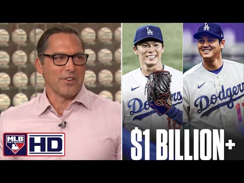 MLB Network | Mark Derosa nailed Ohtani explodes, Dodgers finish off series, sweep Phillies in LA