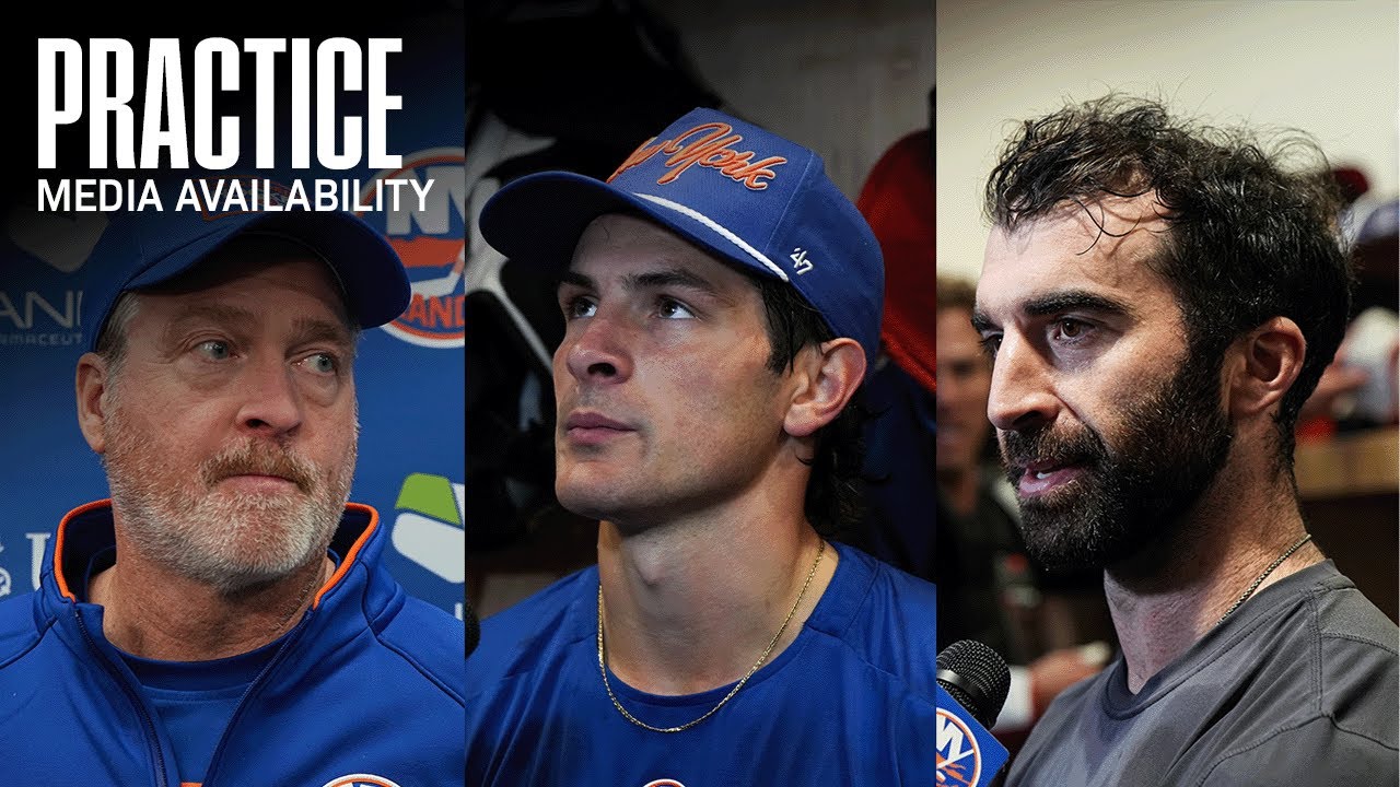 New York Islanders Practice Media Availabilities | 10/8/25