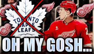 MICHAEL BRANDSEGG-NYGARD GOES OFF: RED WINGS STUN THE MAPLE LEAFS IN CRAZY COMEBACK!