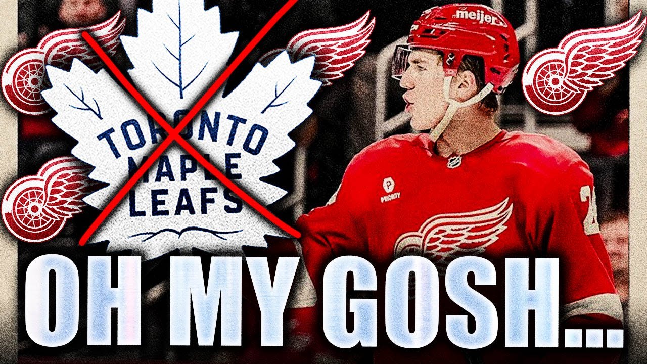 MICHAEL BRANDSEGG-NYGARD GOES OFF: RED WINGS STUN THE MAPLE LEAFS IN CRAZY COMEBACK!